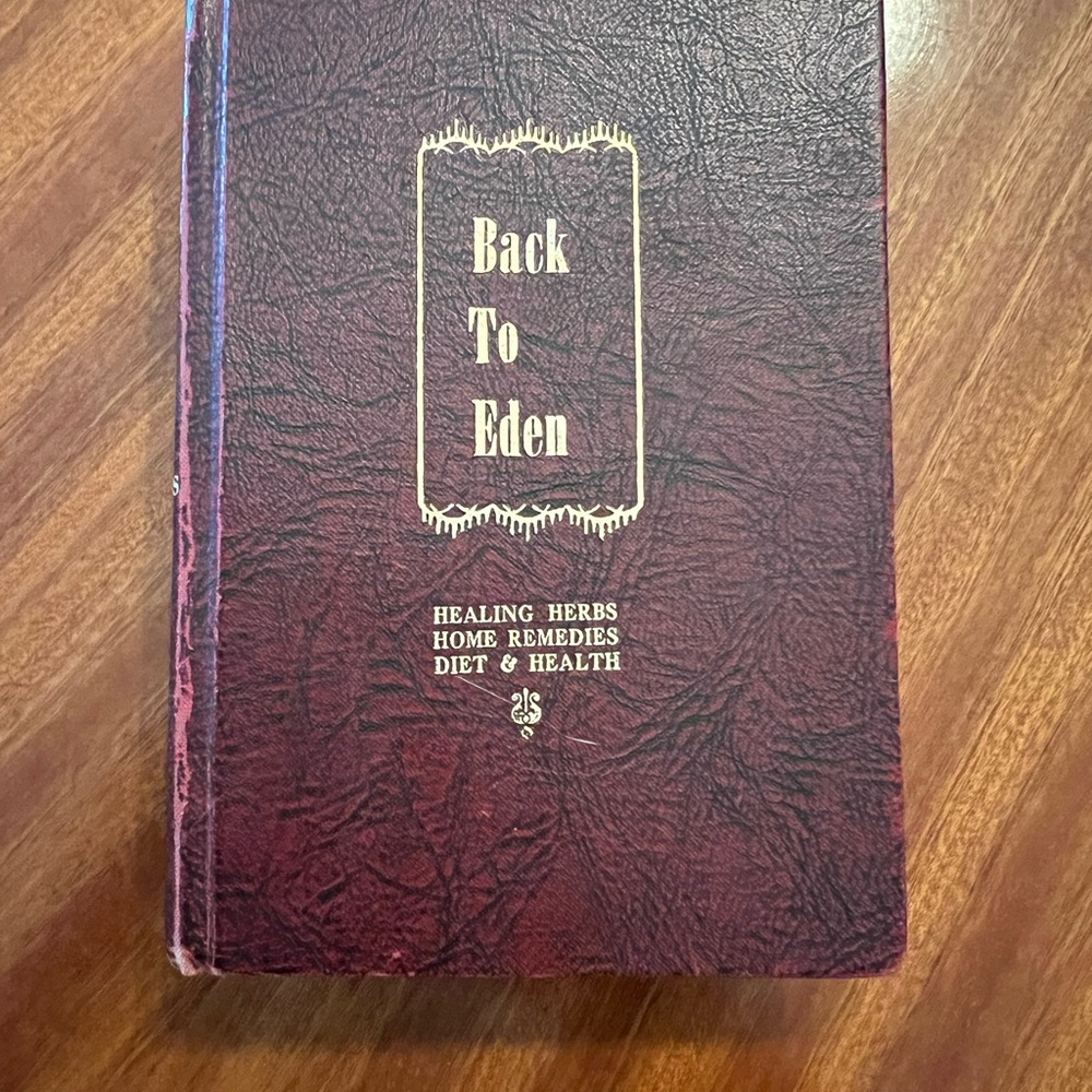 Back To Eden Book